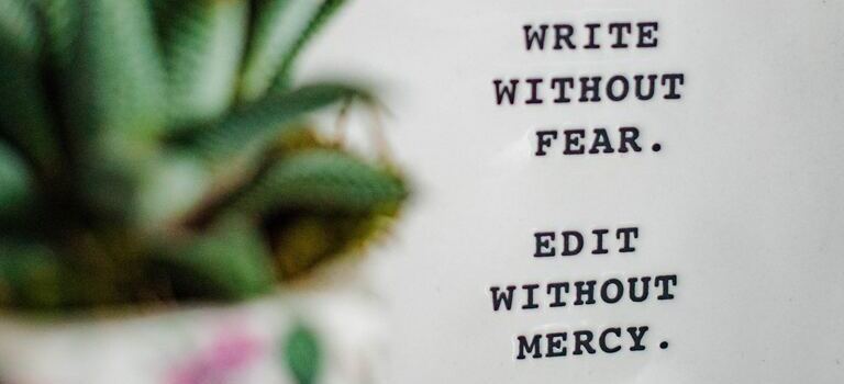 글을 쓸 때 가져야 할 마음