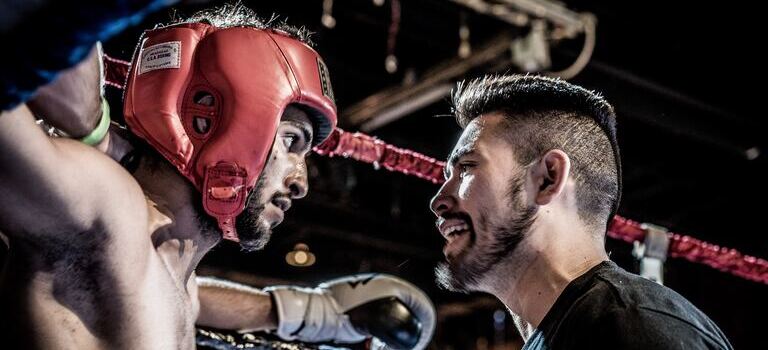 권투선수와 코치