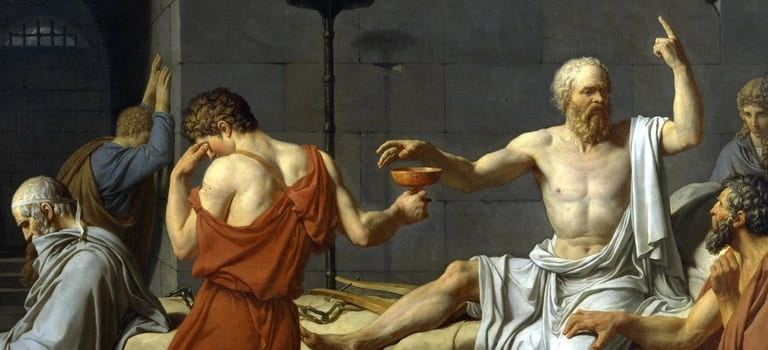 독주를 든 소크라테스